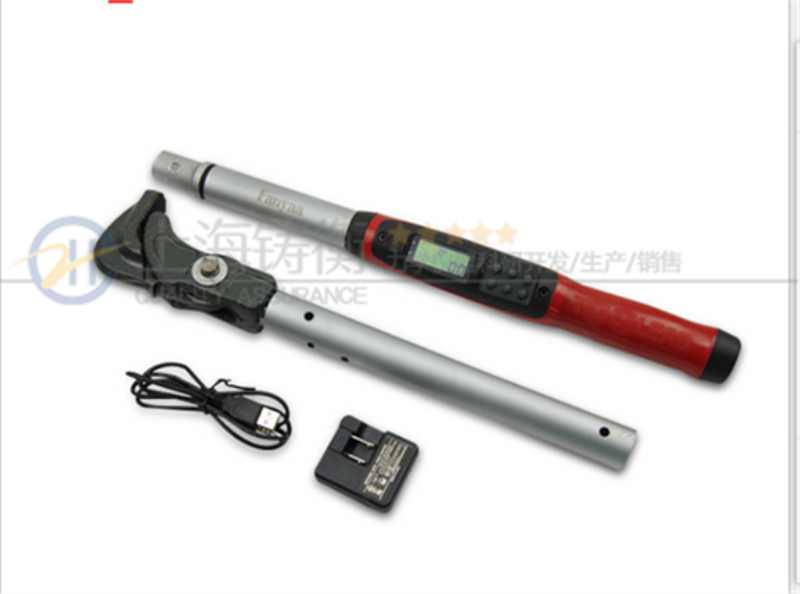 數顯式定扭矩鋼筋測力緊固扳手